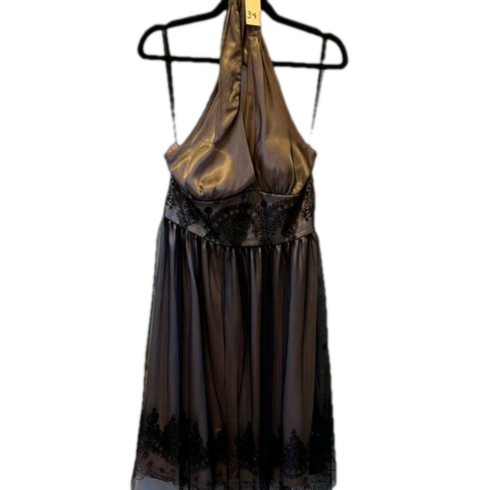 34. Jessica Vintage Tulle Halter Dress